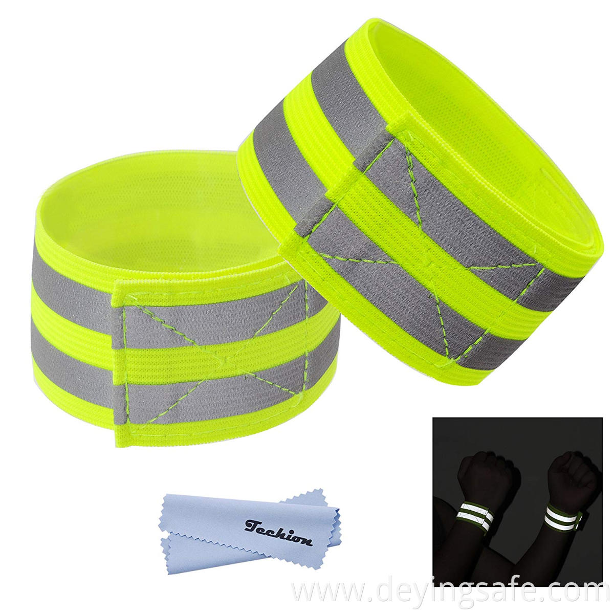 reflective elastic armband